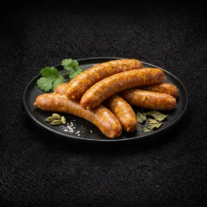 Kipmerguez met curry