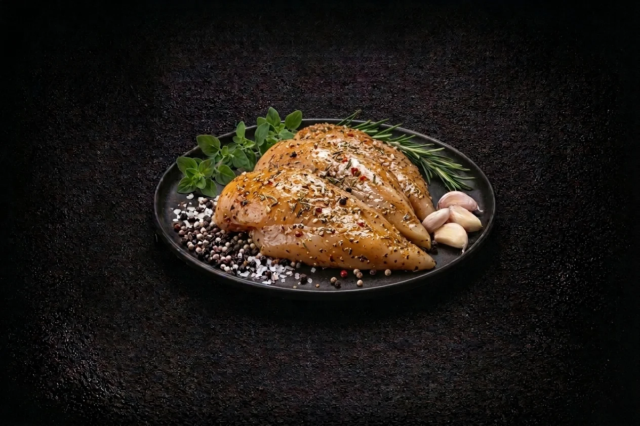 Gemarineerde kipfilet Gemarineerde kipfilet