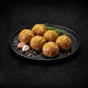 Kipballetjes curry